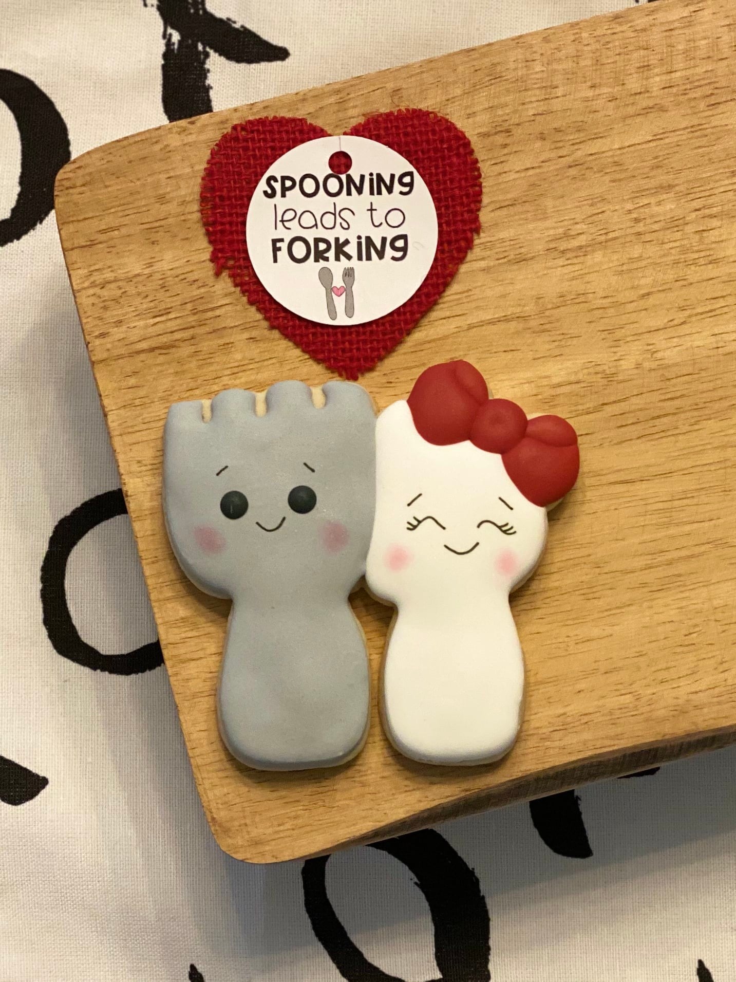 Valentine's Day Decorated Sugar Cookie