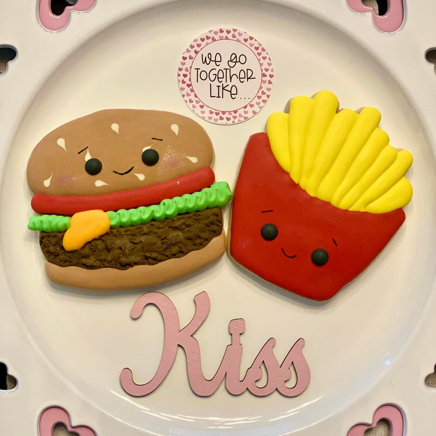 Valentine's Day Decorated Sugar Cookie