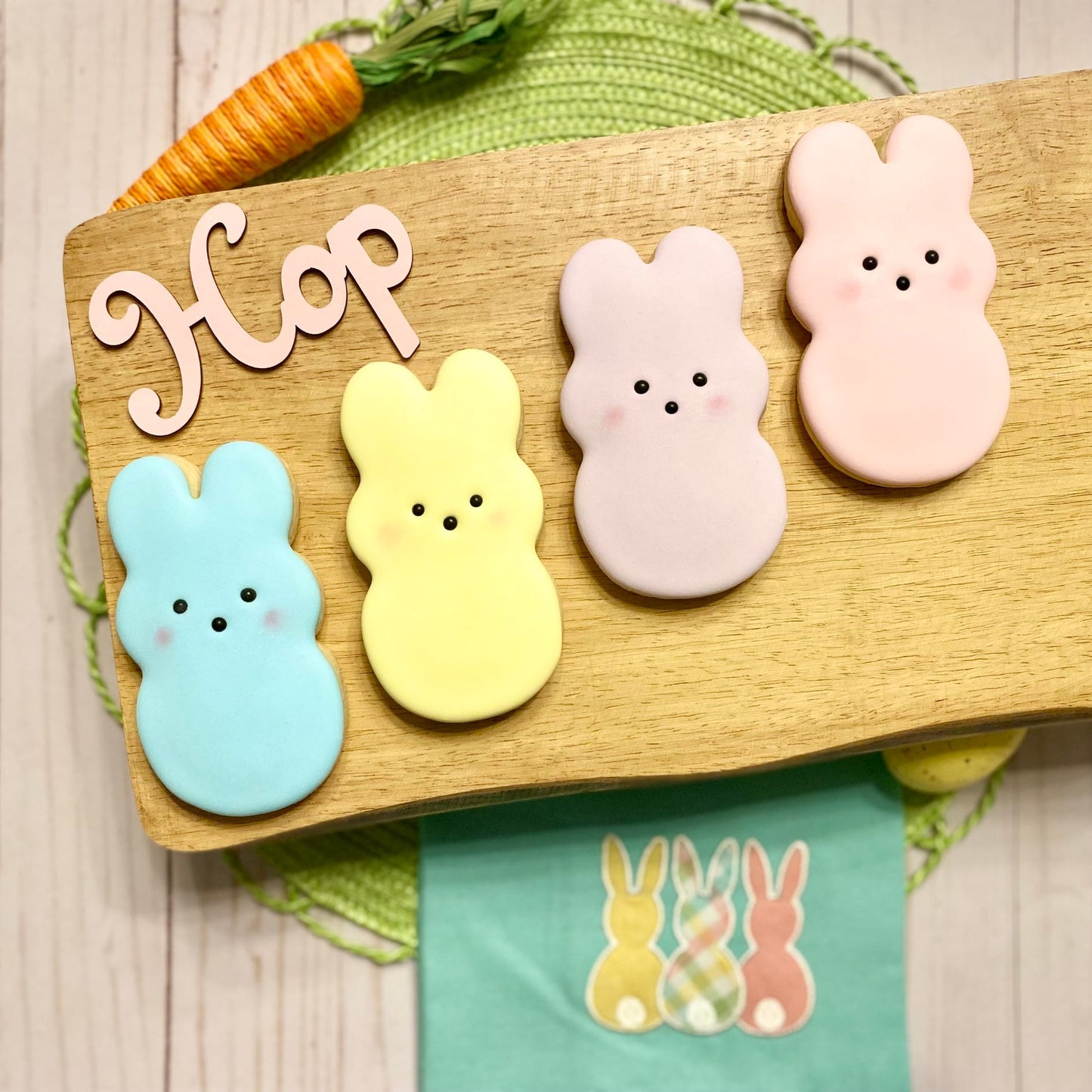 Easter Decorated Sugar Cookie