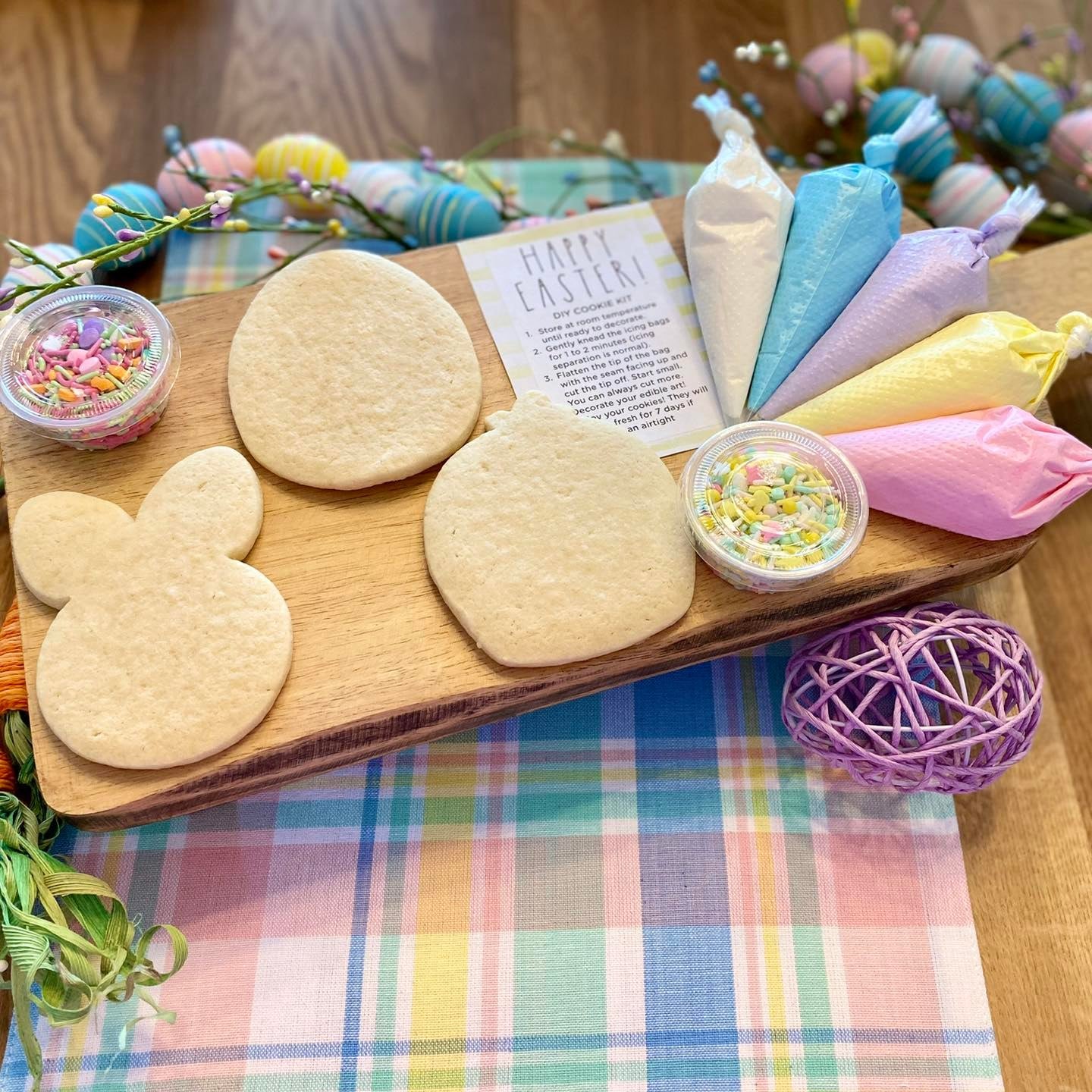Easter Sugar Cookie Decorating Kit