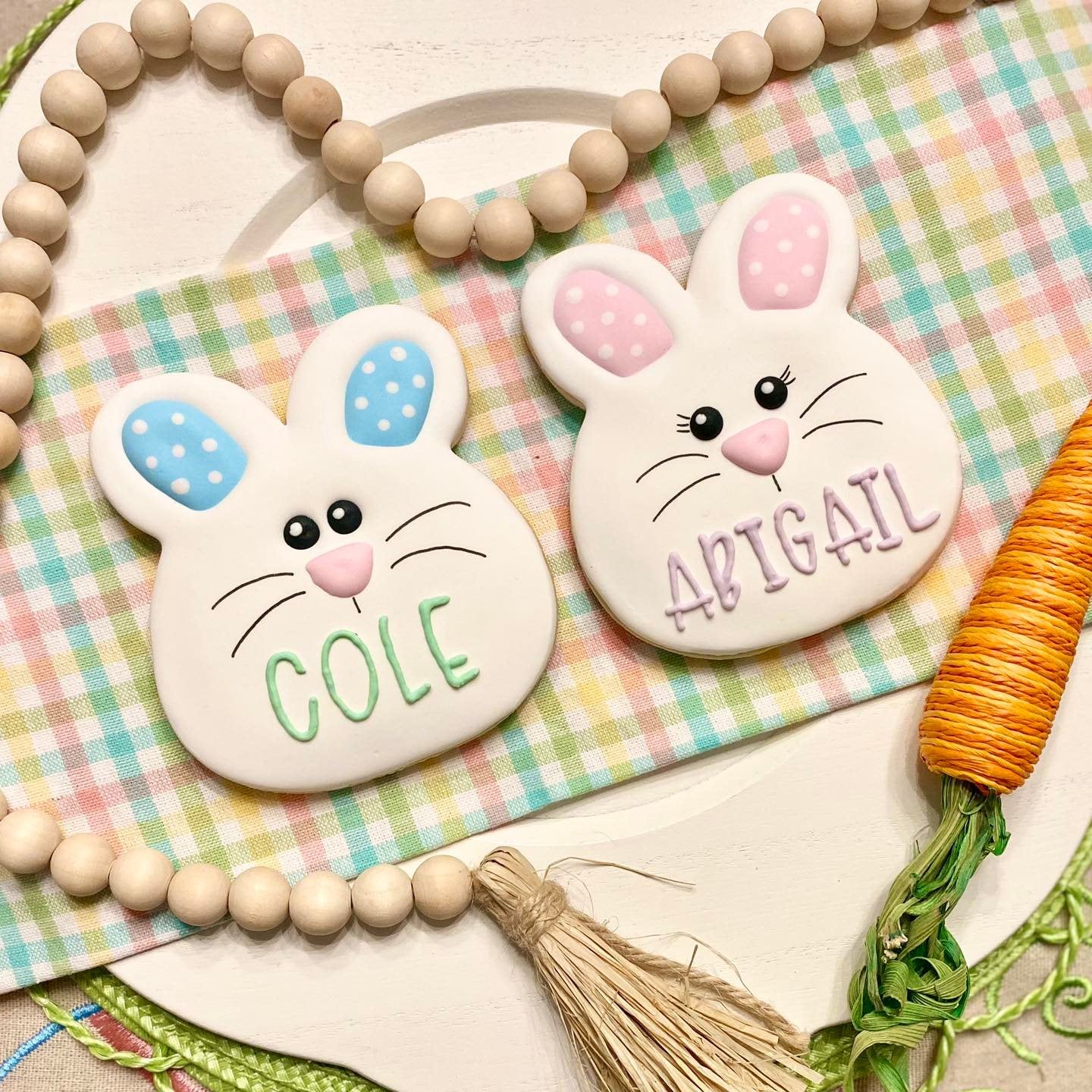 Easter Decorated Sugar Cookies