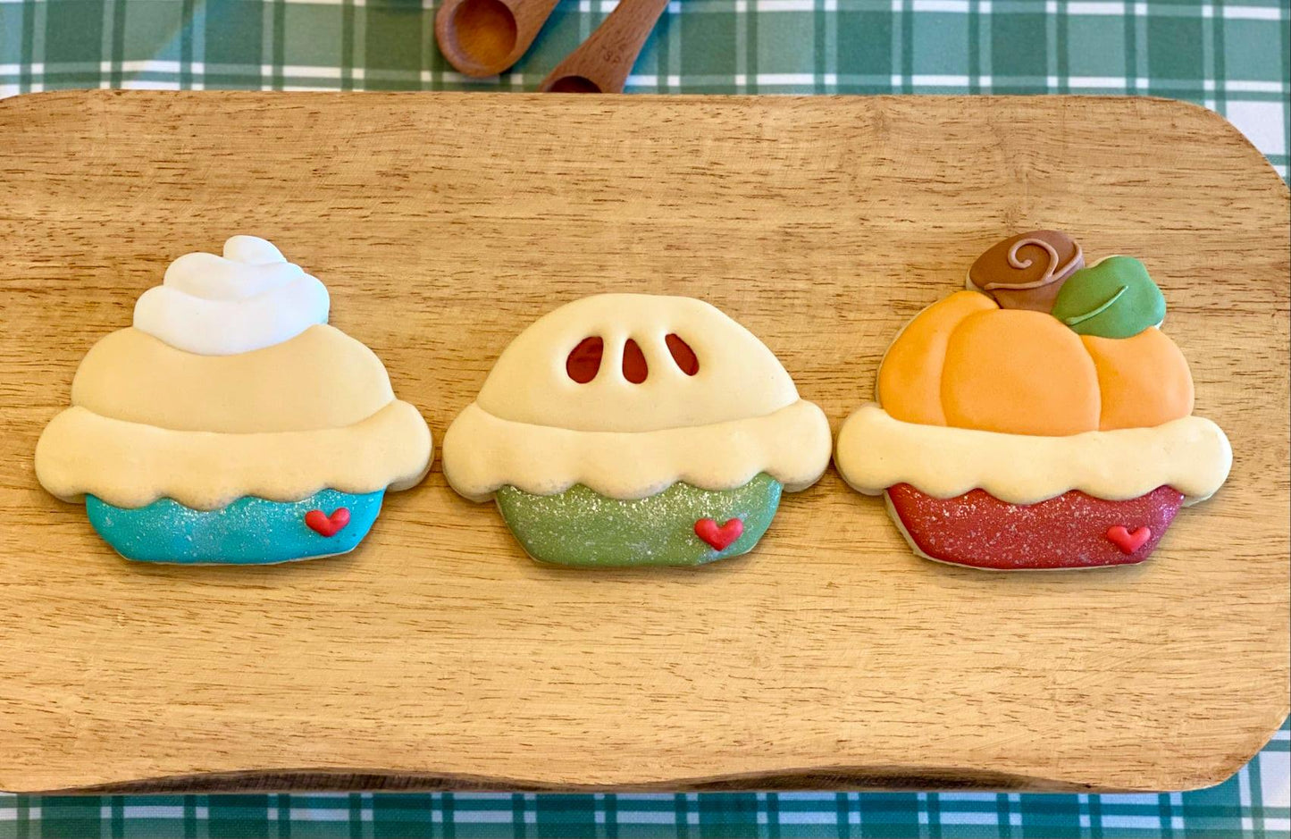Thanksgiving Decorated Sugar Cookies
