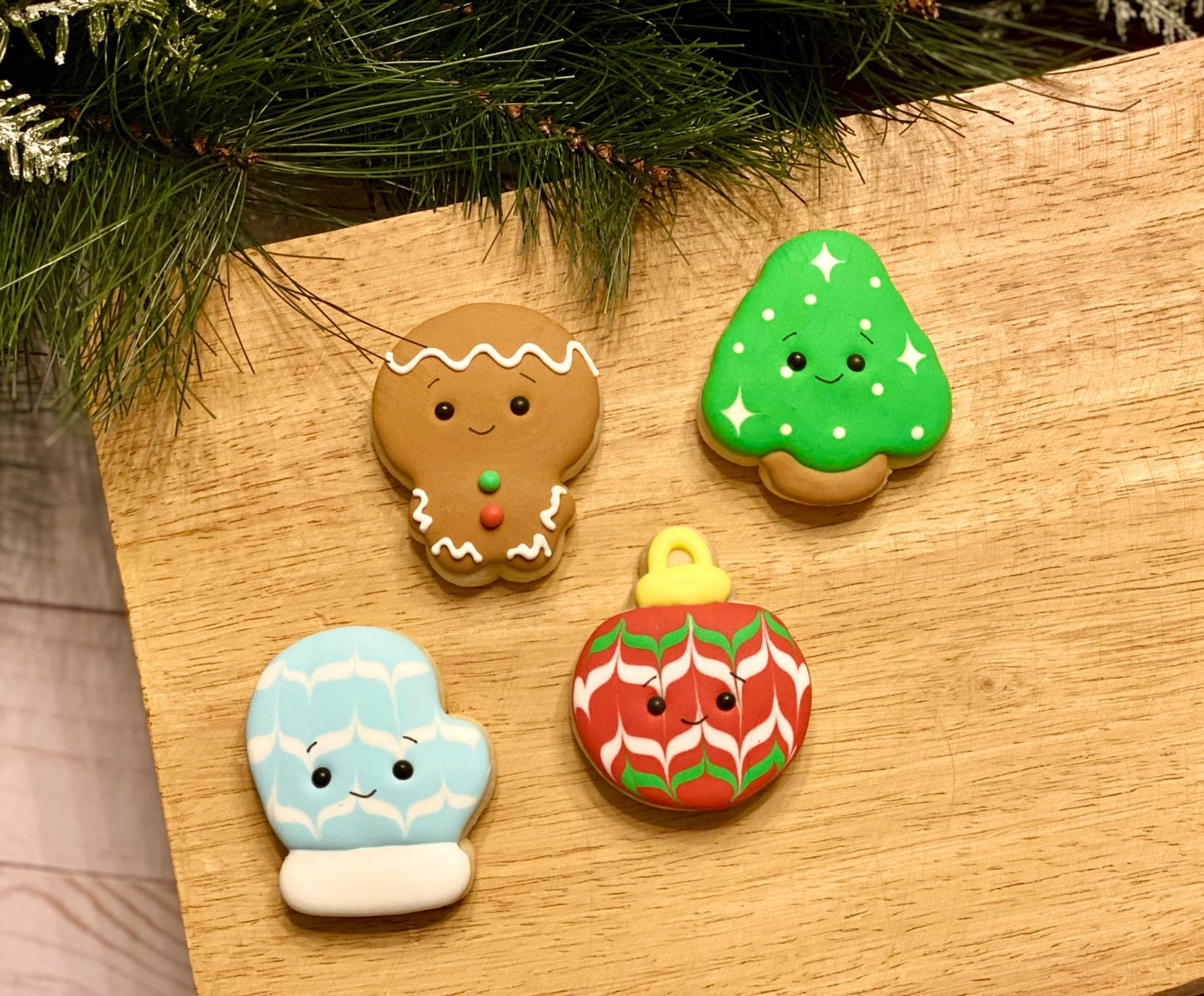 Christmas Decorated Sugar Cookie