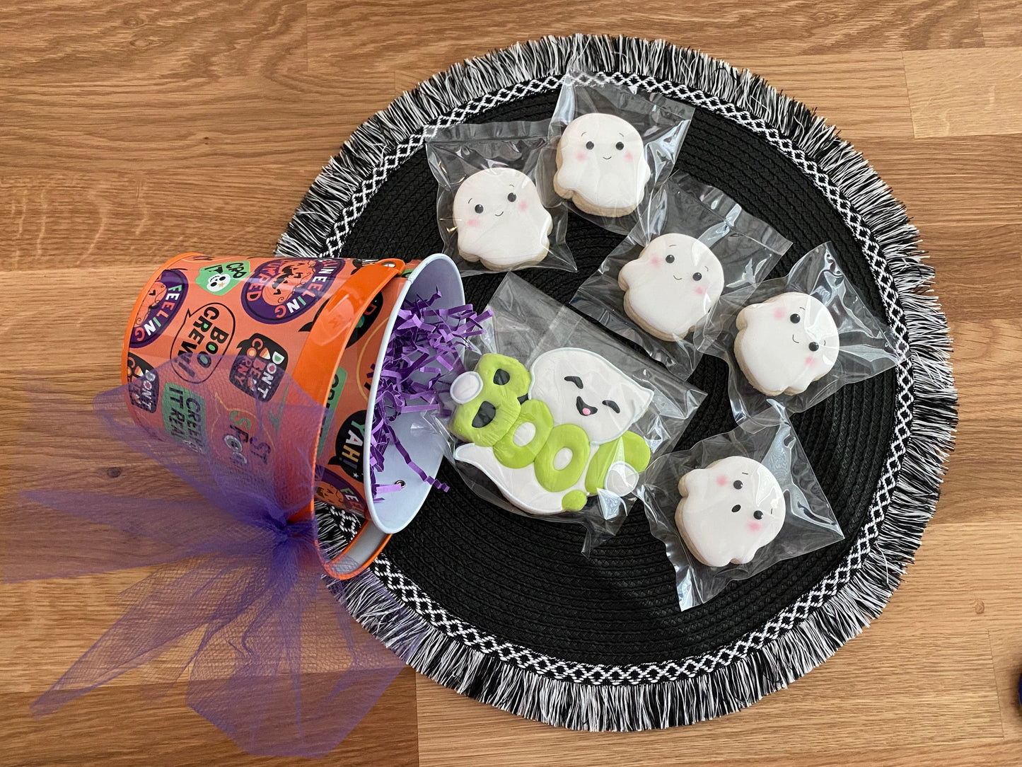 Halloween Decorated Sugar Cookie