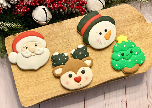 Christmas Decorated Sugar Cookies