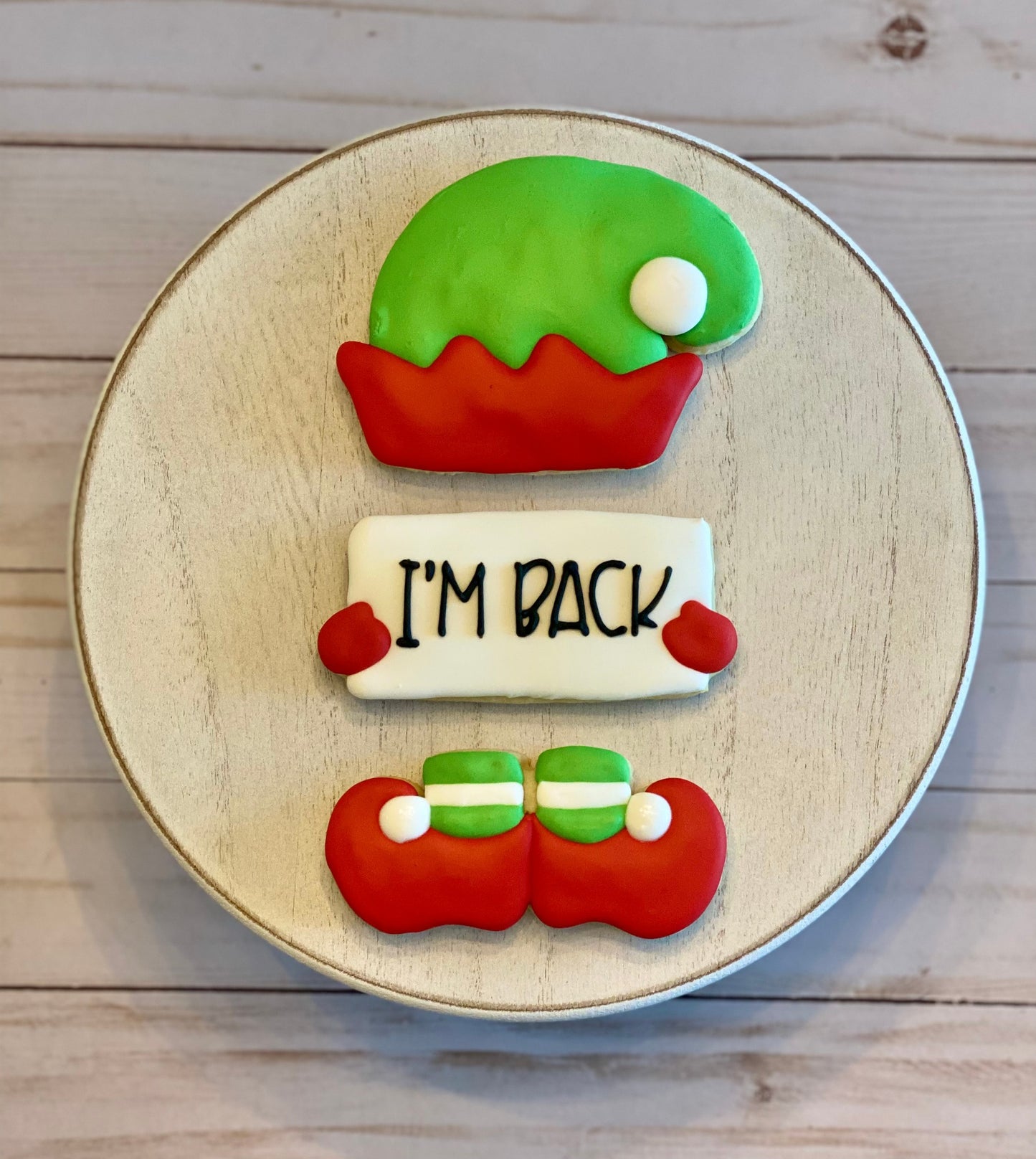 Christmas Decorated Sugar Cookie