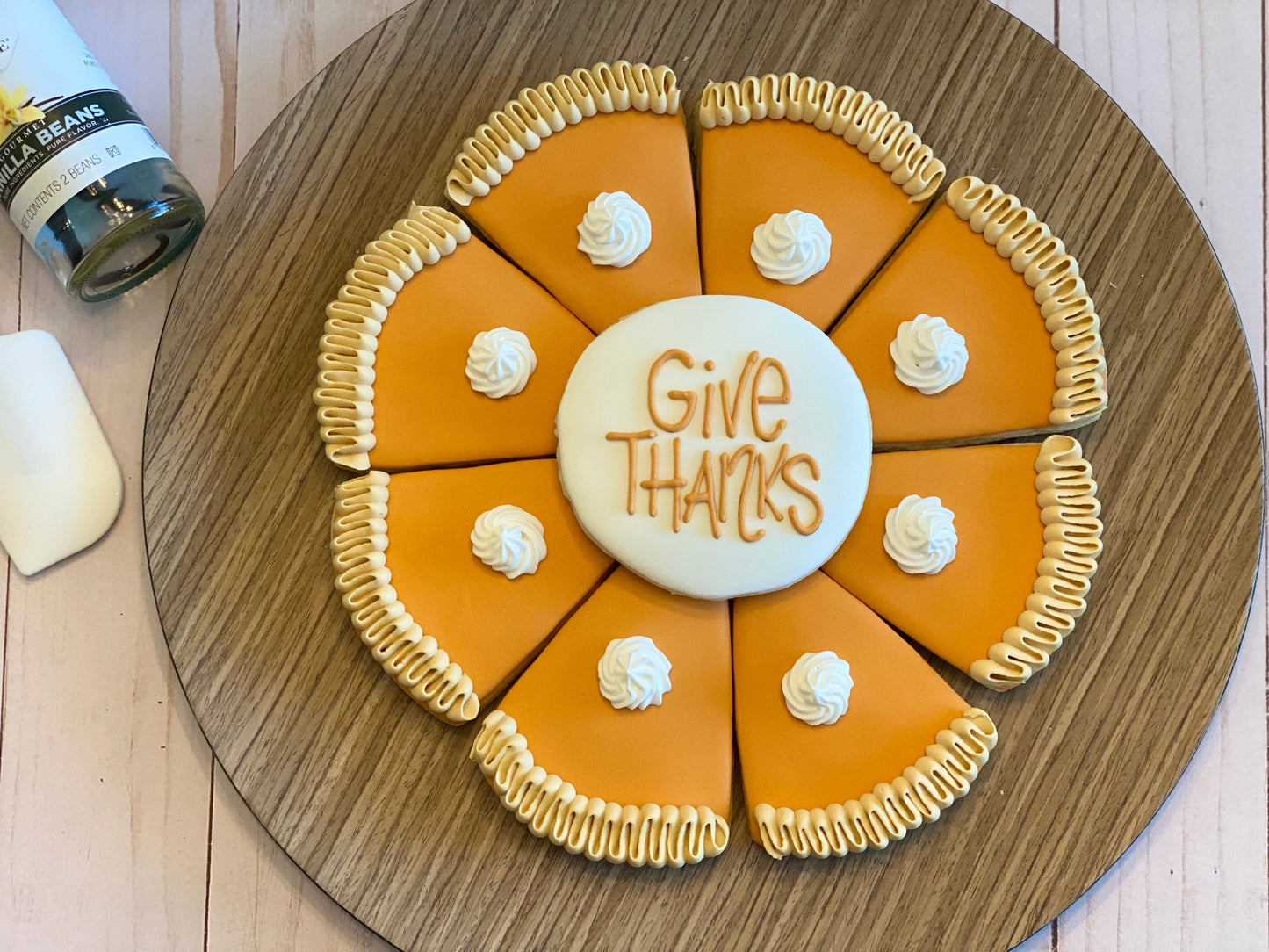 Thanksgiving Decorated Sugar Cookies