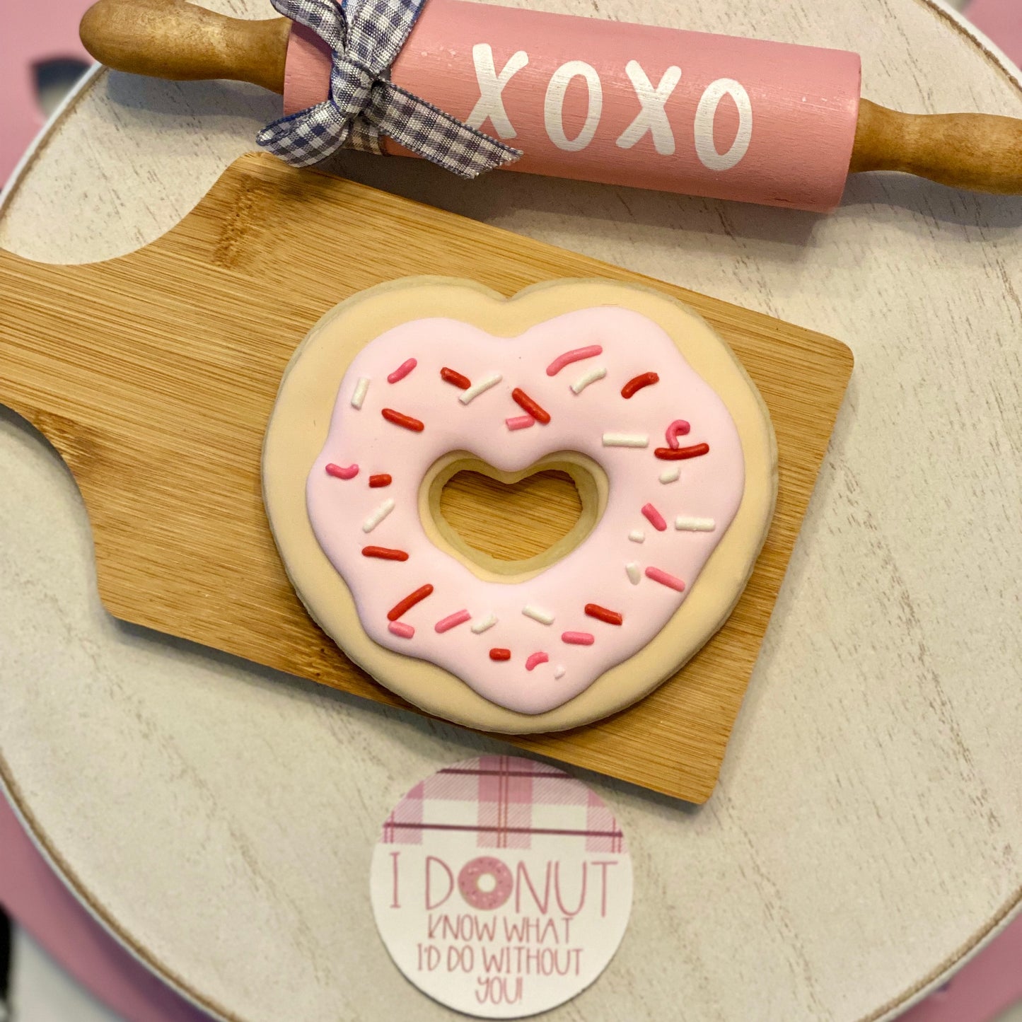 Valentine's Day Decorated Sugar Cookie
