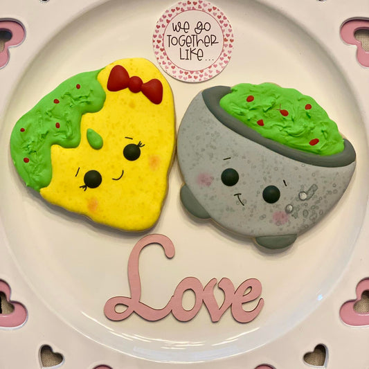 Valentine's Day Decorated Sugar Cookie