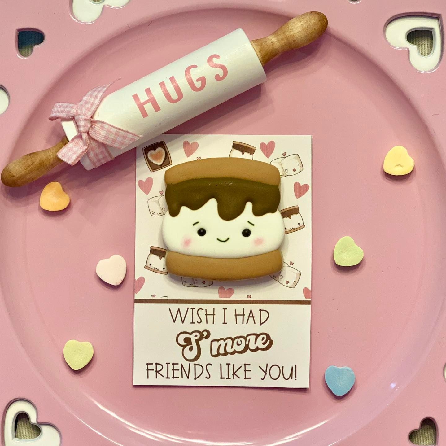 Valentine's Day Decorated Sugar Cookie