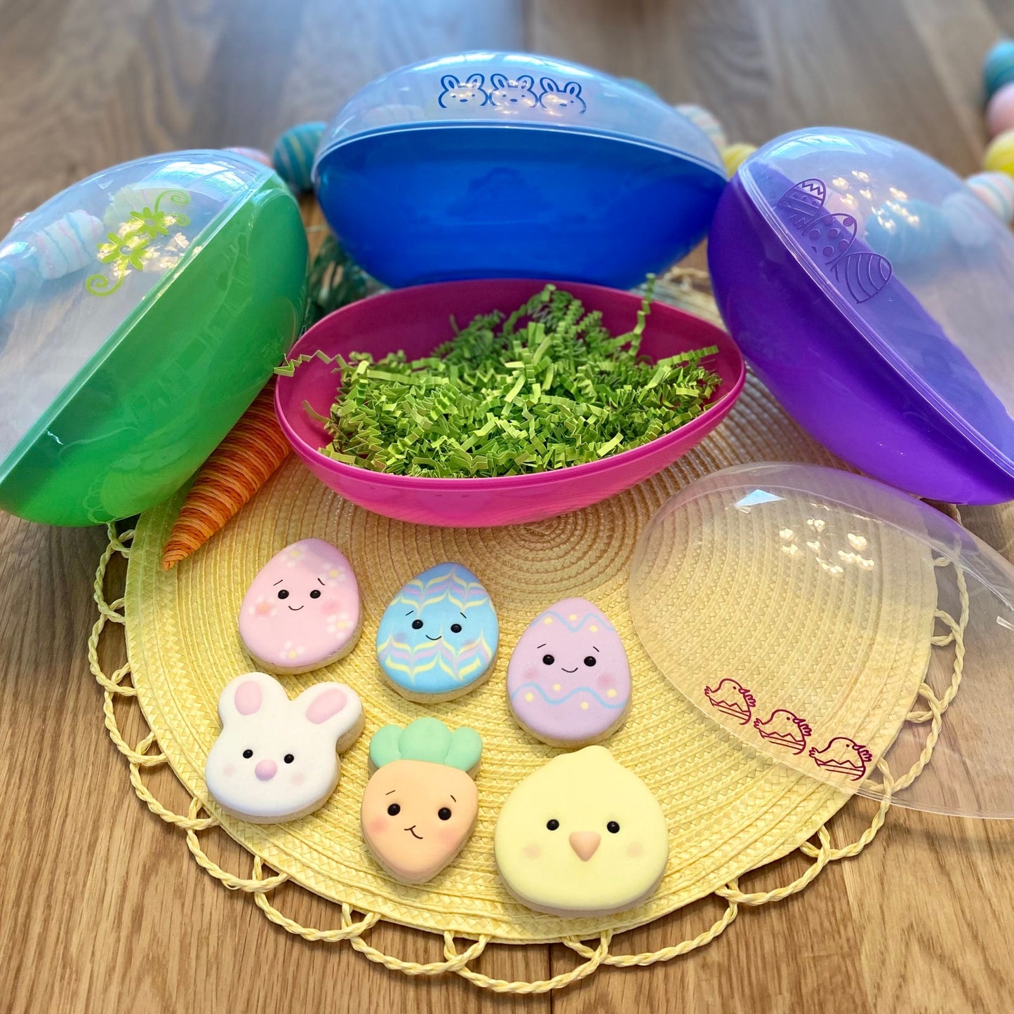 Easter Decorated Sugar Cookie