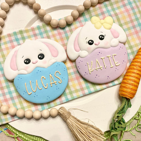 Easter Decorated Sugar Cookie