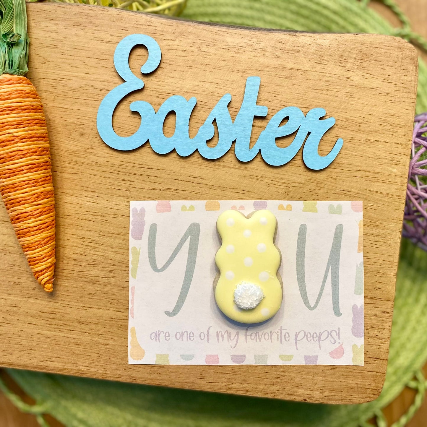 Easter Decorated Sugar Cookie
